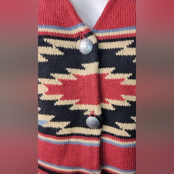 🤠 ♥️ Western Sweater Jacket - Picture 9 of 11